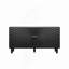 Buffet Modern avec 4 portes Sunburst et armoire de rangement Modern