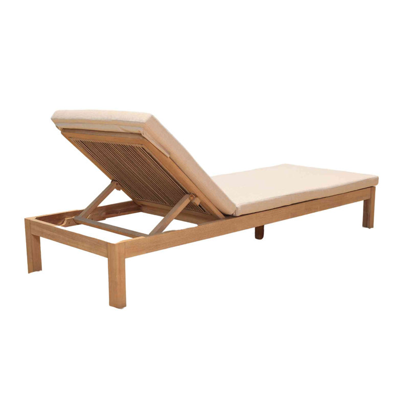 Panama Jack Cabo Chaise Lounge With Cushion,   Canvas Standard