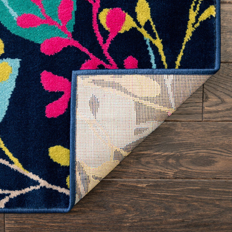 Analiese Floral Indoor Rug, Square 10'