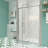 Versatile Pivot Swing Shower Door with Advanced Sealing and Installation Ease