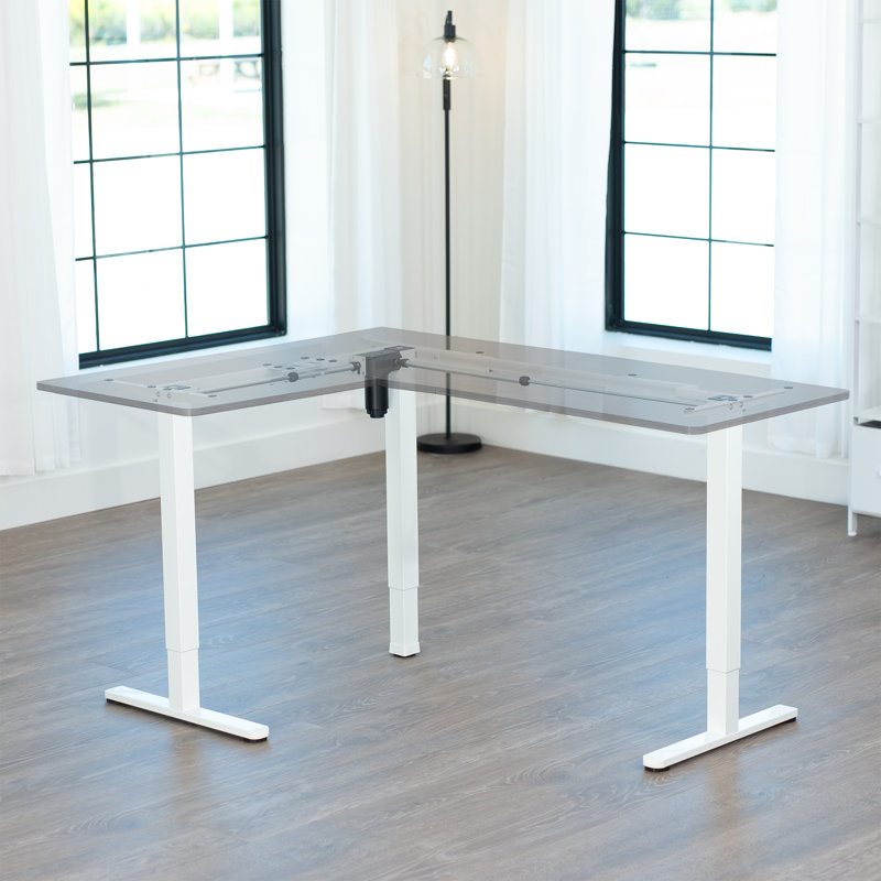 Structure de bureau VIVO, H 27,7 po x l 39,3 po x P 38,8 po, Blanc