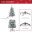 Lighted Artificial Pine Christmas Tree-1237803786