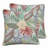 Indoor/Outdoor Cotton Reversible Throw Pillow