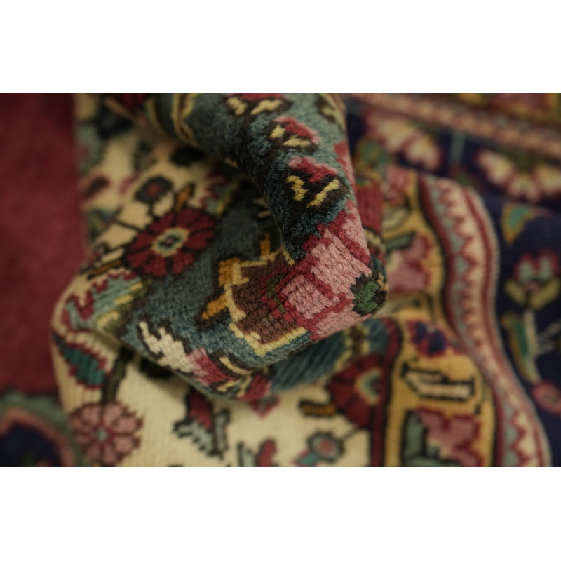 Tapis traditionnel rouge élégant 8 x 11