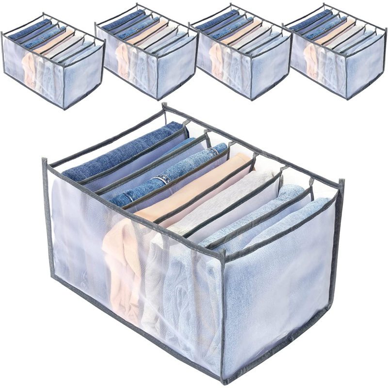 Ensemble de 7 bacs en tissu