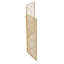 3 Panel Iron Fireplace Screen