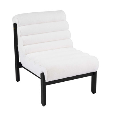 Polyester Armless Leisure Accent Chair