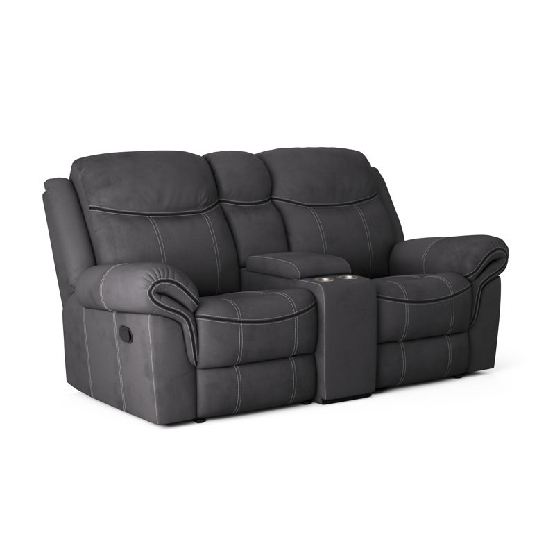 76'' Pillow Top Arm Reclining Slipcovered Loveseat