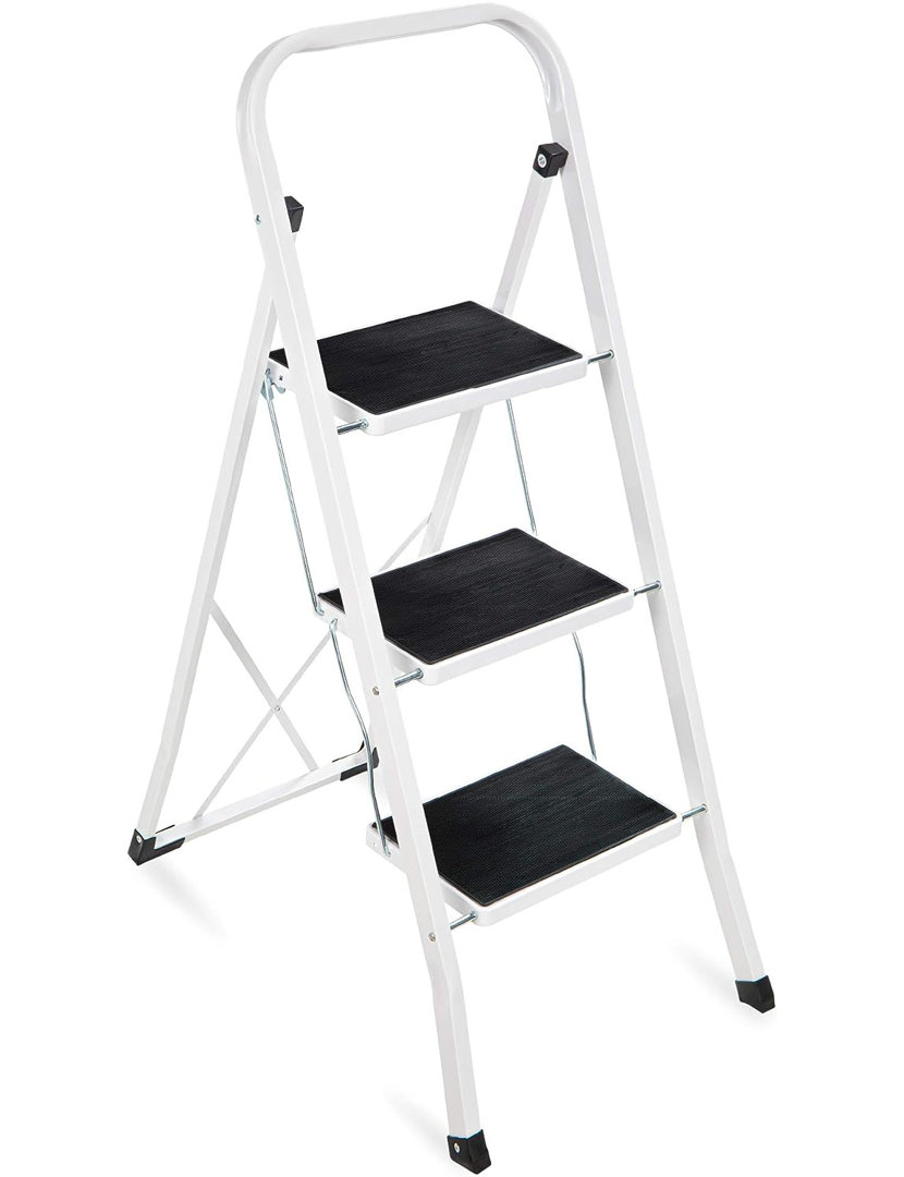 3 - Step Alloy Steel Lightweight Folding Step Ladder WFX Utility™