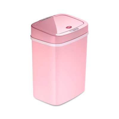 Nine Stars 3.2 Gallon Plastic Motion Sensor Trash Can