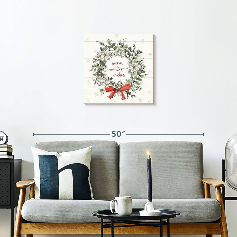 Lelend Modern Farmhouse VII Christmas, H 20 po x l 20 po
