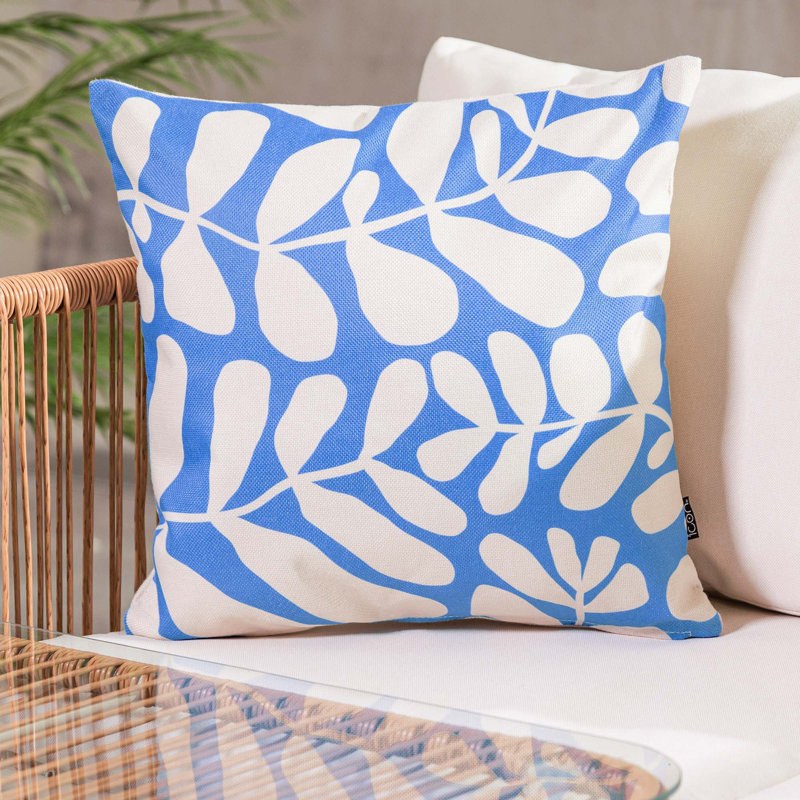 Indoor / Outdoor Abstract Multi Square Cushion