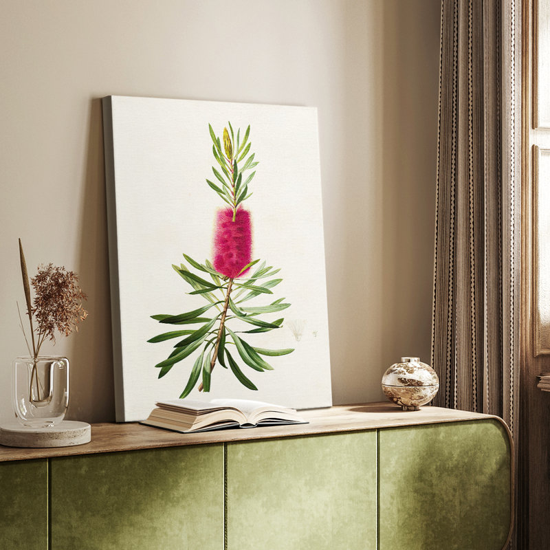 Pretty Pink Botanicals VII - Gallery Cavas, H 18 po x l 12 po