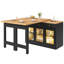 Wood Kitchen Island-126594534
