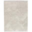 Plateau Hand Knotted Abstract Area Rug in Neutral/White-1646136609
