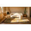 Hand Knotted Silk Area Rug in Brown