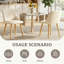Velvet Dining Chairs With Wooden Legs Set Of 4-206183661-211348561
