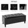 Faux Leather Upholstered Storage Bench