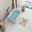Spa japonais de trempage carré