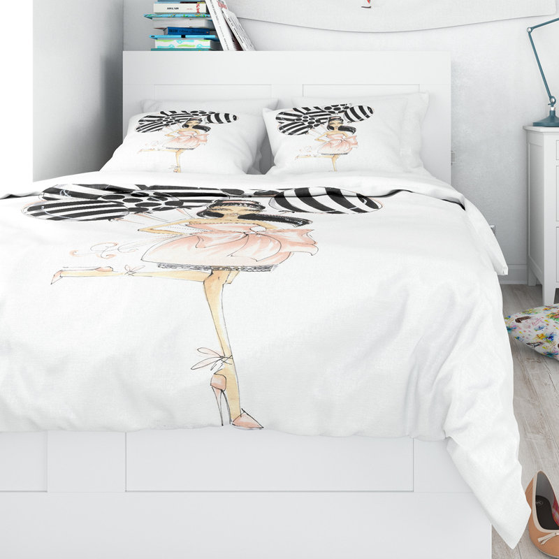 Ensemble de housse de couette Designart, Housse de couette très grand + 2 taies décoratives