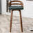 Mahtab Modern Upholstered Swivel Bar Stools (Set of 3)-1671048642-1676882344