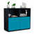 Anthracite/Turquoise