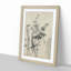 Bamboo Plant and Rock by Zheng Xie - Picture Frame Painting Print-55683292-55683293
