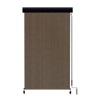 Outdoor Semi Sheer Roll-Up Shade