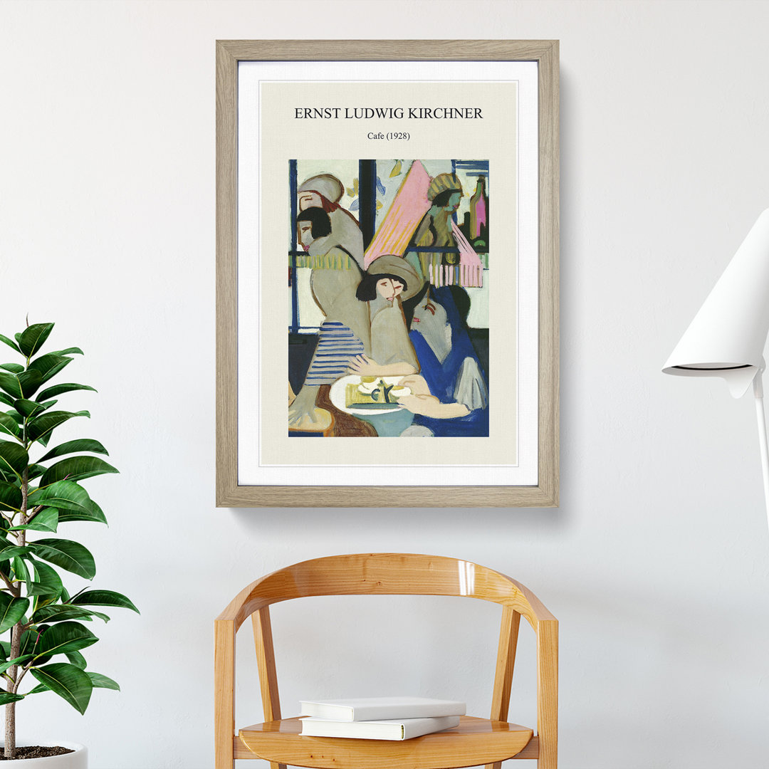 Cafe by Ernst Ludwig Kirchner
