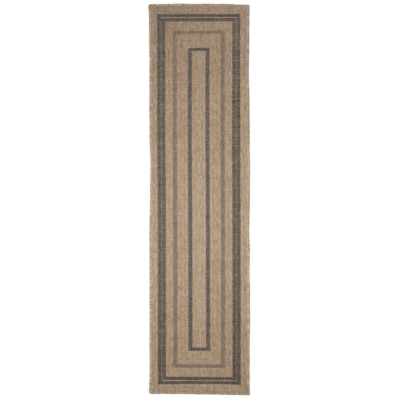 Tapis intérieur / extérieur Latitude Run® Sahara, Tapis de couloir 1 pi 11 po x 7 pi 6 po