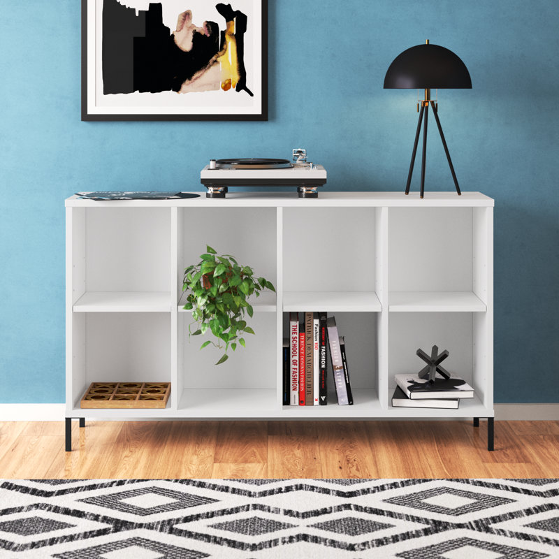 Caleshia 8 Cube Bookcases, White