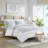 Duvet Cover Mini Set White King-121790688