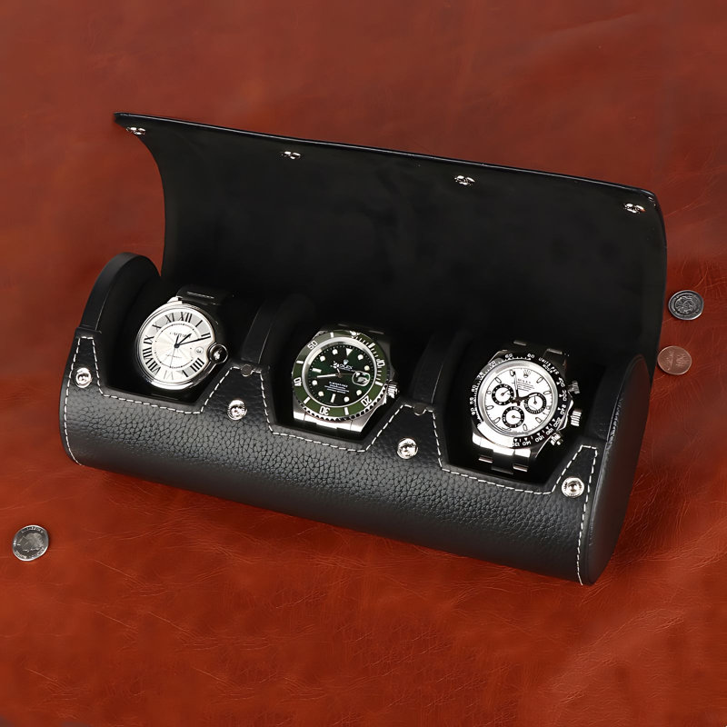 Boîte à montre +, Noir
