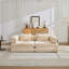 Canapé-lit Chenille-685906976