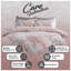 Floral Bedding Set - Polycotton Lightweight Duvet Cover with Matching Pillowcases - Single Double King-971123679-971123667