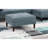 Contemporary 5Pcs Modular Sectional Set One Arm Chairs Armless Chair Ottoman L-Shaped Sectional Mineral Morgan Fabric-986343599