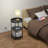 Round Accent Table - 3-Tier Charging Side Table with Power Outlets for Small Spaces-176477633
