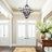 6 - Light Dimmable Geometric Chandelier