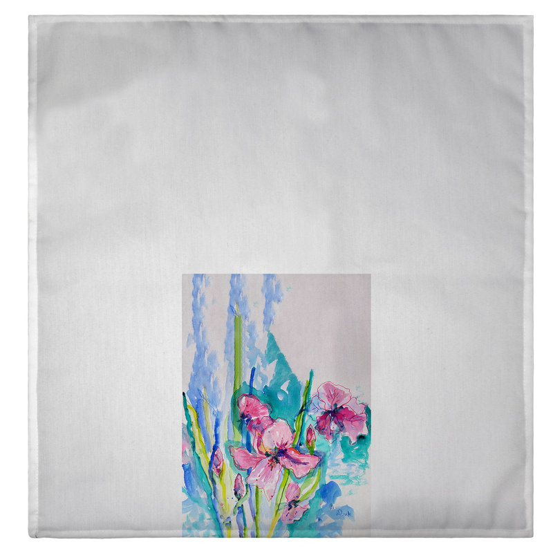 Serviette à main iris Stepanie