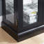Vitrine avec portes en verre trempé