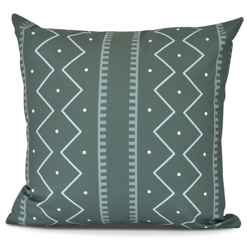 Housse et insert de coussin carré Goals, Gourds and Gatherings, H 26 po x l 26 po, Vert