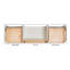 Meuble-lavabo simple en bois massif 66 po avec plateau en quartz blanc Thornaby-1195506919-1160528167