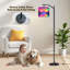 Lampe sur pied PeeNoke Arc UFO Landscape Rainbow Mountains