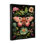 «Ba-433-Floater Vintage Botanical Moth», reproduction encadrée sur toile par The Dutch Lady