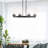 Dominique 8 - Light Dimmable Wagon Wheel Chandelier