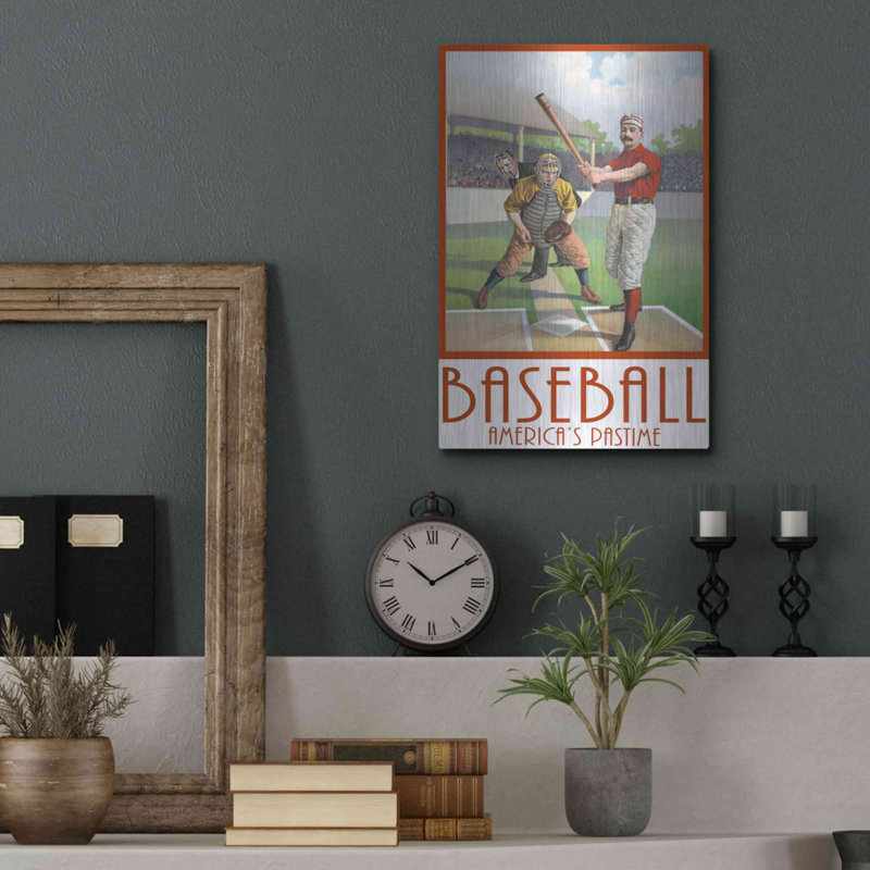 «Baseball America» par Edward M. Fielding, H 16 po x l 12 po
