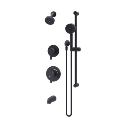 Solarity Hydromersion Double Handle Tub And Shower Trim Kit With Hand Spray