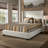 Vita Upholstered Pleated Wingback Bed-102488635-50351871