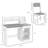 Karn 90cm Writing Desk Chair Set