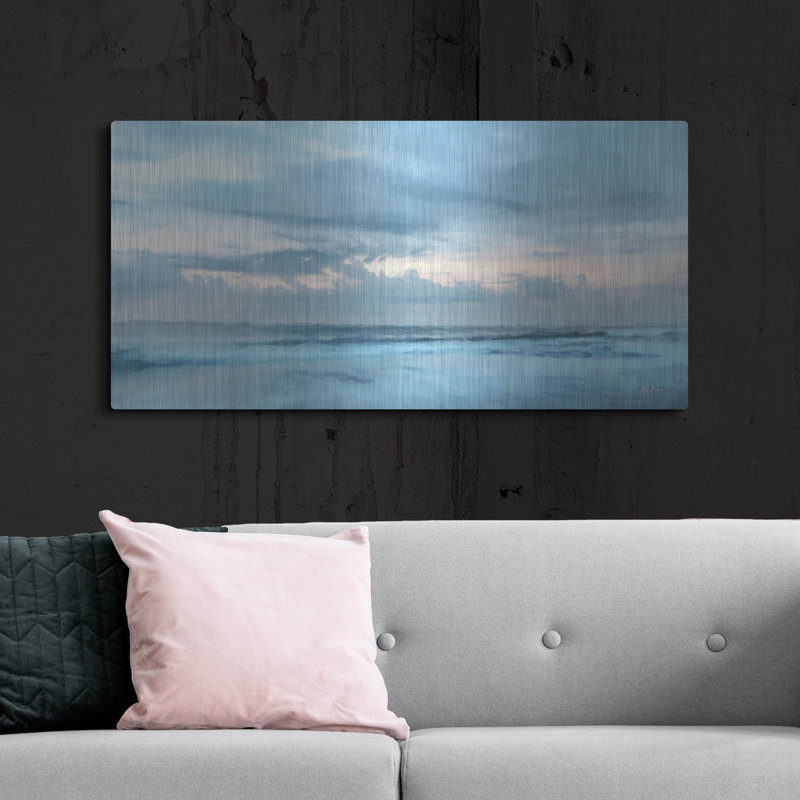 «Dewey Beach Abstract» par Lori Deiter, H 24 po x l 48 po